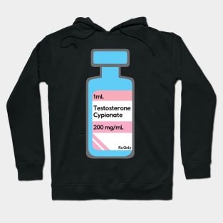 Testosterone Vial - Trans Pride Hoodie